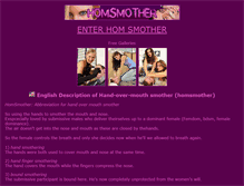 Tablet Screenshot of hom-smother.com